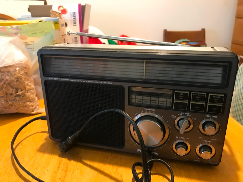 Vintage Panasonic RF-1405 AM/FM Portable Radio 4 Band Receiver | Other ...