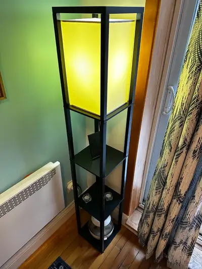 Floor lamp with shelves IKEA, View more