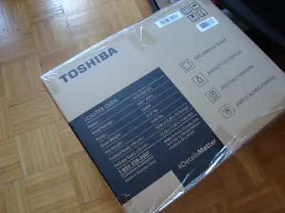 TOSHIBA TOASTER OVEN, View more