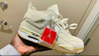 Off white Jordan 4 size 8.5