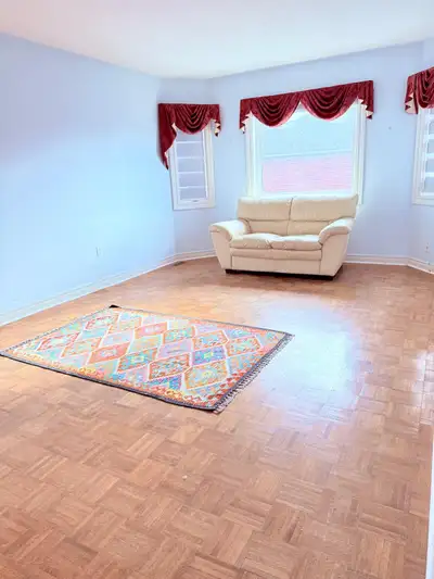 A spacious, bright, primary bedroom with a brand-new ensuite private bath and a walk-in closet at th...