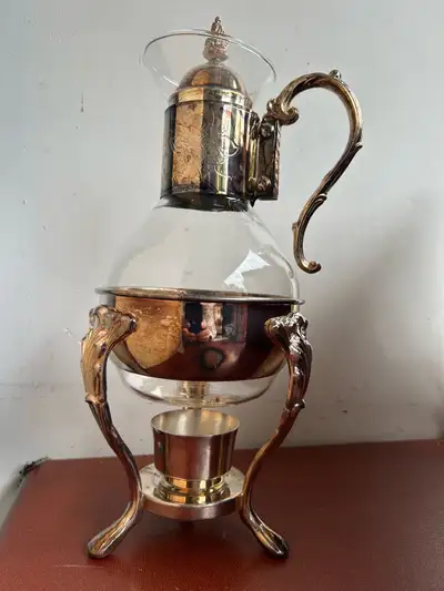 Silver Coffee Warmer Glass Chalice, View more