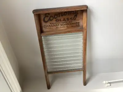 Antique washboard, View more
