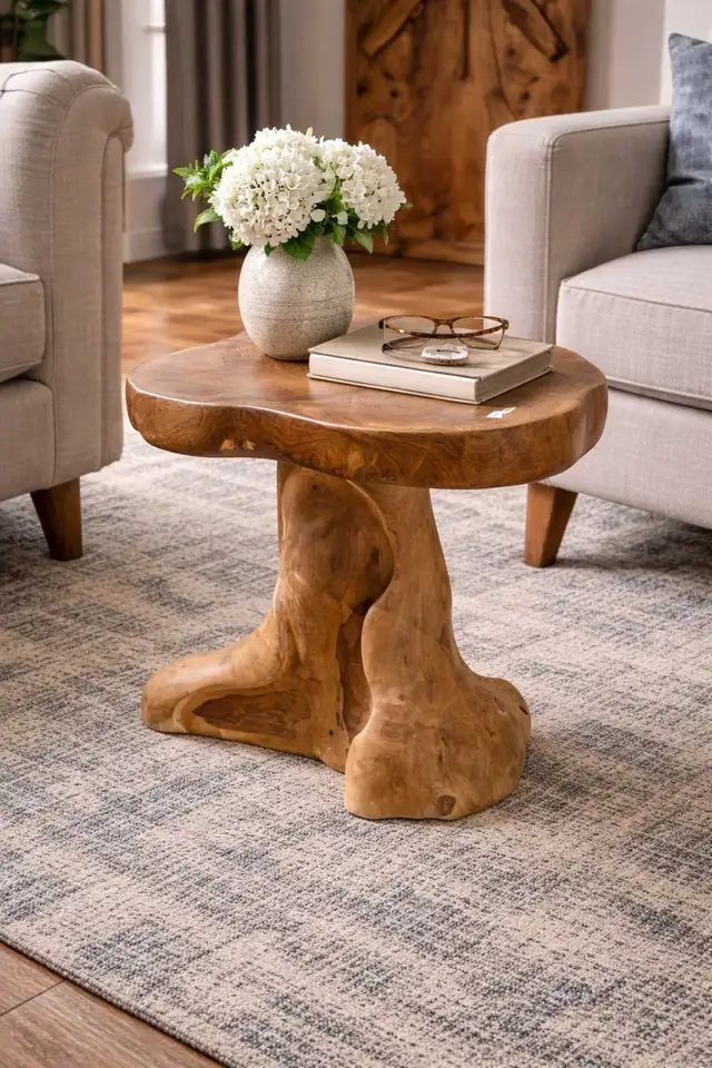 Wood Coffe Table/Side Table✨️65585441670913121