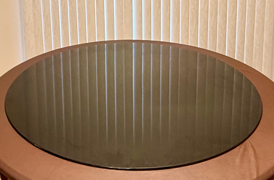 Round Glass Table Top 40” Diameter | Other Tables | Edmonton | Free ...
