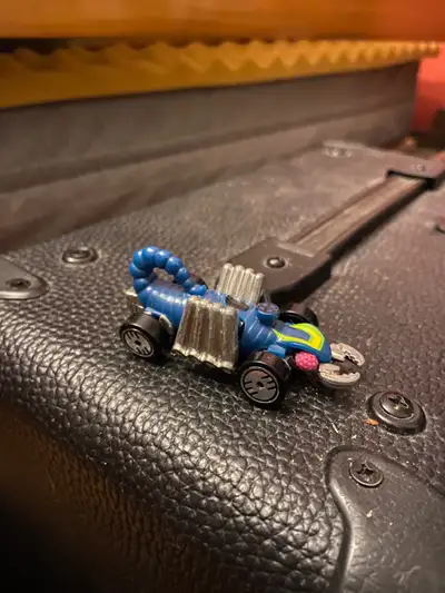 Vintage 1986 Hot Wheels Eevil Weevil Blue Diecast Toy Car Speed , View more