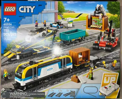 For sale is a brand new Lego City City Freight Train, set #60336. Item comes new with seals intact....