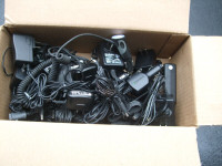 35  POWER ADAPTERS FOR CELL PHONE ETC.