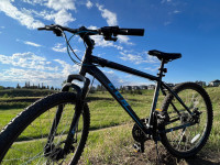 CCM Slope Hardtail Mountain Bike, Black, 21-Speed, 26-in