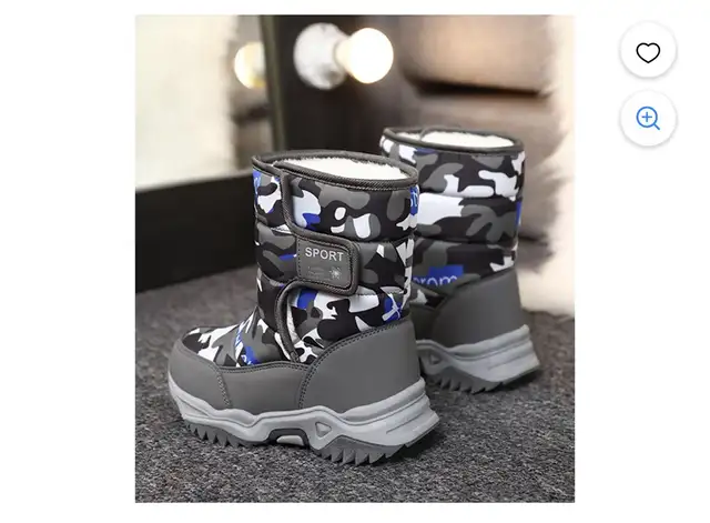 Winter Boots. Boys. Size 35 in Kids & Youth in Edmonton - Image 2