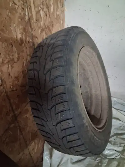 4 Used tires for sale. 3 on rims. Size 175-70R14 88T. Lots of tread wear left.