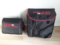 Two very affordable thermal delivery bags for only $20