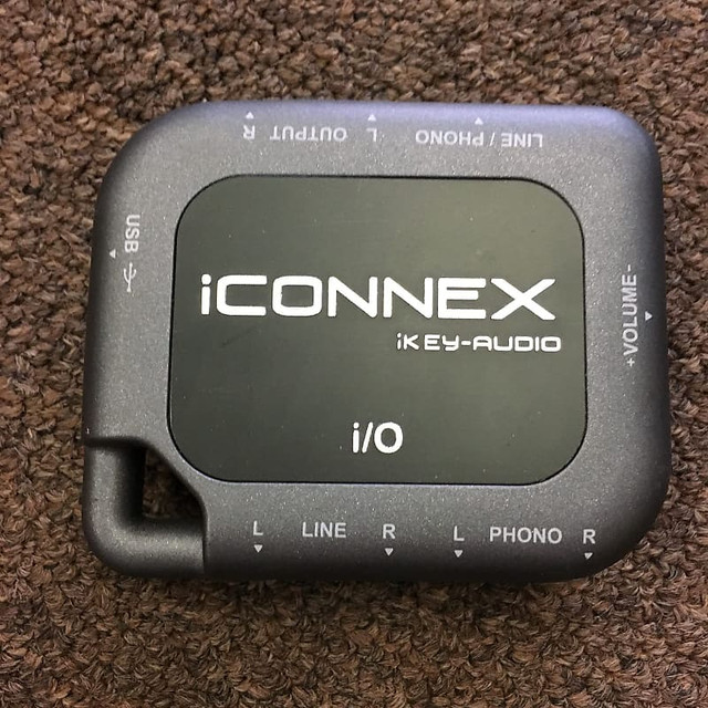 Ikey Audio iConnex Portable USB Sound Card with Ground and Phono in General Electronics in Mississauga / Peel Region