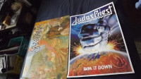 JUDAS PRIEST ALBUM POSTER/RAM IT DOWN 1988