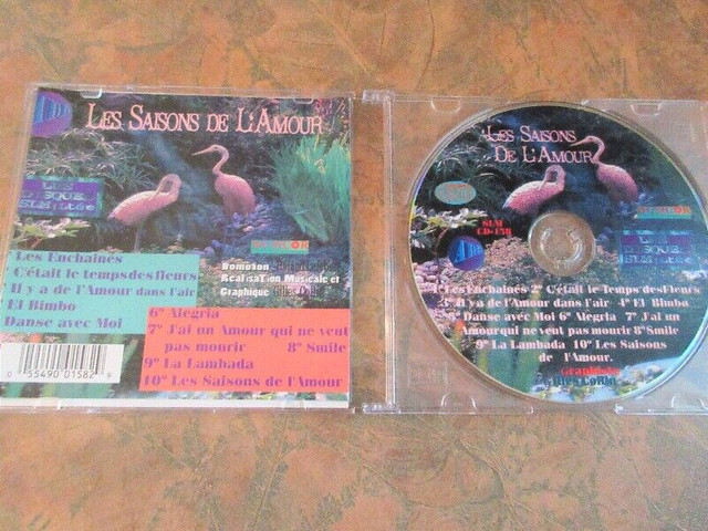LES SAISONS DE L'AMOUR - CD original dans CD, DVD et Blu-ray  à Ville de Québec - Image 3