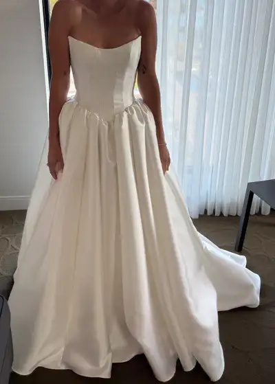 BHLDN wedding dress- size 2, View more