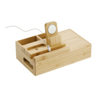 Bamboo Fast Wireless Charging Dock Station
