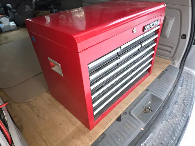 Craftsman 10 Drawers Top Toolbox Tool Chest With Key Full Depth in Tool Storage & Benches in Windsor Region - Image 10