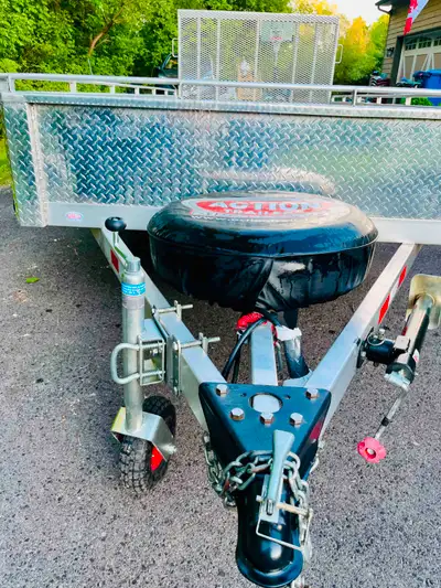 2021 BEARCO TRAILERS 6 x 14 Aluminum Utility Trailer ***Like NEW*** * 3000lb/1356 kg maximum load *...