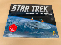 Star Trek: Ships of the Line Posters by CBS 2015 Novelty Book