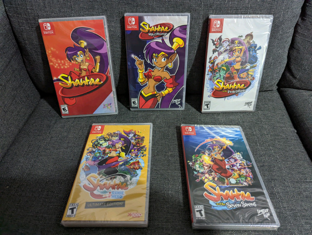 Shantae complete collection Nintendo Switch Limited Run dans La Nintendo Switch  à Longueuil/Rive Sud - Image 2
