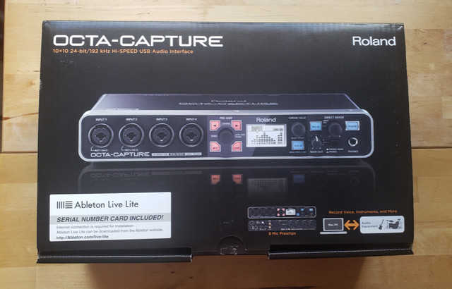 Roland Octa-Capture USB Audio Interface in Pro Audio & Recording Equipment in Hamilton - Image 4