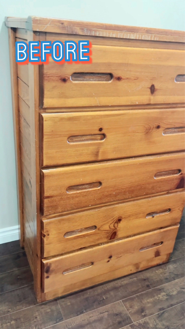 Solid Wood Dresser in Dressers & Wardrobes in Lethbridge - Image 4