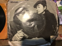 45rpm/45tours John Lennon & Yoko Ono “Woman” et beautiful boys