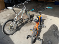 Two Kids Bikes for Sale