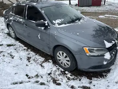 As is, 2013 VW Jetta. Gas 2.0 Lt - Manual Transmission - 5 Speed 223000km but will continue to raise...