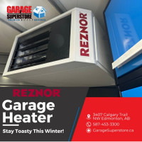 NEW Garage Heaters - Natural Gas/Propane- Garage Superstore