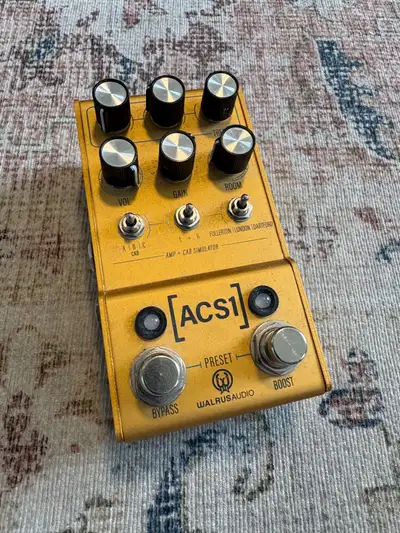 Walrus AcS1 amp and cab simulator , View more