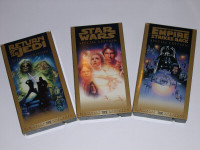 Star Wars - 3 cassettes VHS en anglais