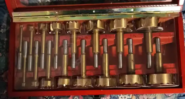 Forstner Bits 16 Pieces CTC Maximum Titanium in Other in Belleville - Image 3