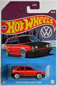 Hot Wheels Volkswagen Series 1/64 VW Golf MK2 Diecast Car