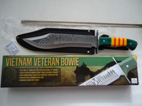 Large Bowie hunting knife, camping knife, survival knife,fishing