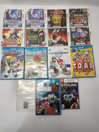 Nintendo 3DS WiiU Switch Video Games - NO TRADES - Prices in Ad