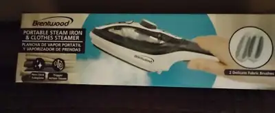 Brentwood portable steam iron and clothes steamer, Brand New , View more
