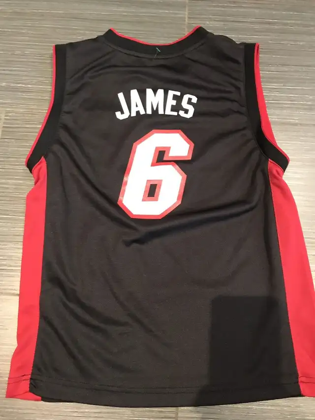 Adidas LeBron James Miami Heat Basketball Jersey  in Arts & Collectibles in City of Toronto - Image 3