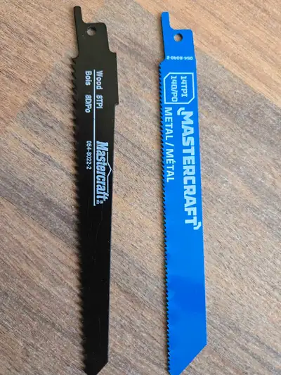 2pc 6" RECIPROCATING BLADES SAW, View more