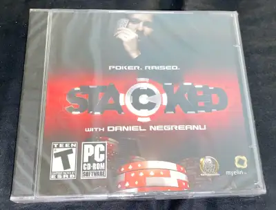 Daniel Negreanu Poker PC CD-Rom Game New Sealed , View more