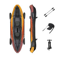 2 person inflatable kayak like new