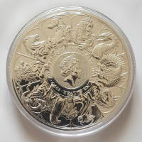 Queen's Beasts 2022 Completer 10 oz 9999 Pure Fine Silver Coins
