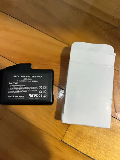 Li polymer battery pack model sw801 22000mah batterie recharge , View more