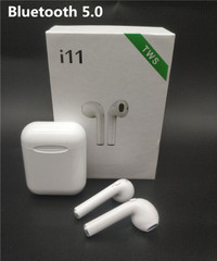 i11 TWS Wireless Bluetooth 5.0 Earphones Earpiece mini Earbuds H