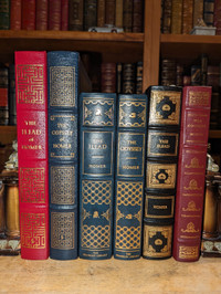 The Iliad and Odyssey Franklin Library Easton Press