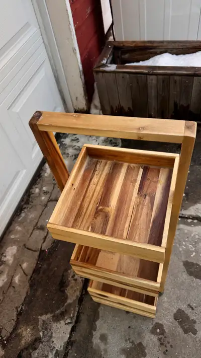 Wooden Tray Stand, View more
