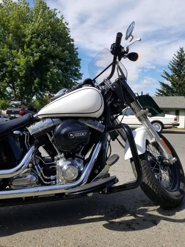 2017 Harley Davidson Softail Slim. in Street, Cruisers & Choppers in Revelstoke - Image 5