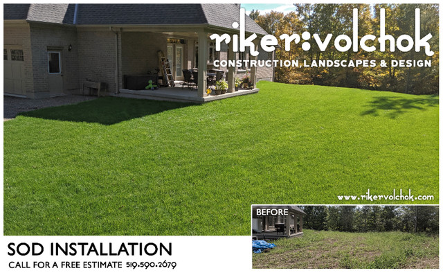 NEED A NEW LAWN!?!?  Early bird Special: $1.65 per sq ft in Other in Cambridge - Image 2