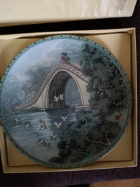 Oriental collector plate